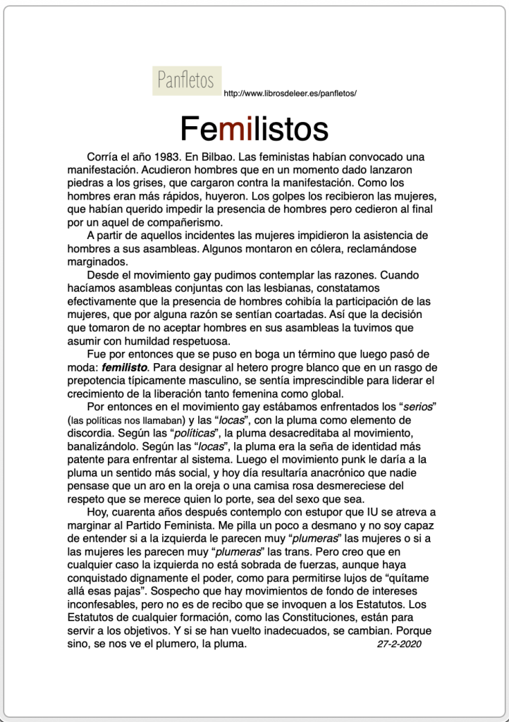 femilistos 2
